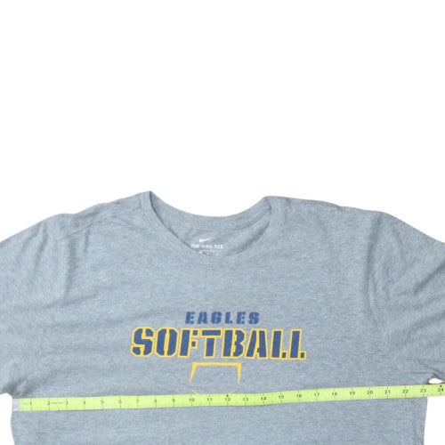 Nike Men's Grey XL Eagles Softball Athletic T-Shirt