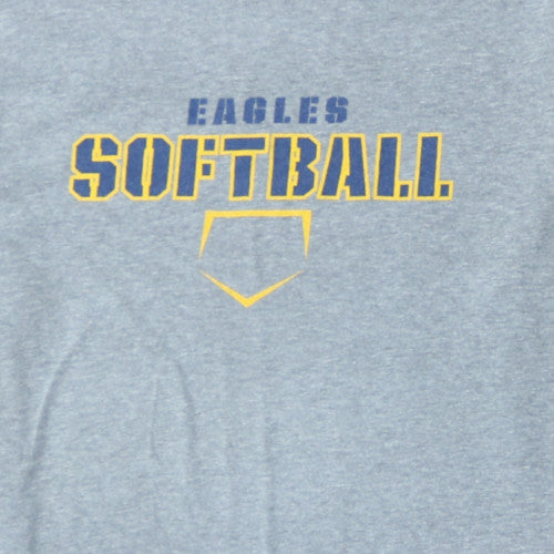 Nike Men's Grey XL Eagles Softball Athletic T-Shirt
