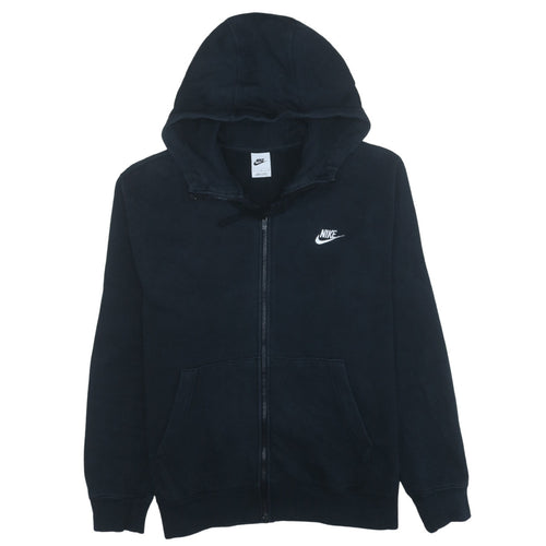 Nike Men's Black Full Zip Hoodie Size L Sportswear