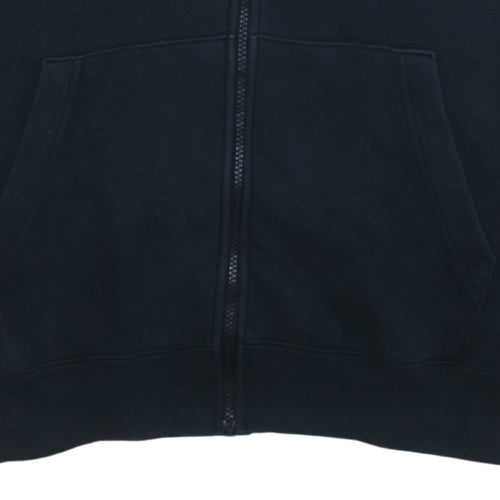 Nike Men's Black Full Zip Hoodie Size L Sportswear