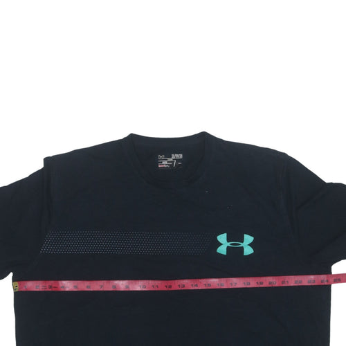 Under Armour Men's Black XL HeatGear Sports Graphic T-Shirt