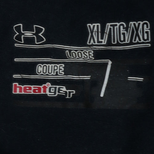 Under Armour Men's Black XL HeatGear Sports Graphic T-Shirt