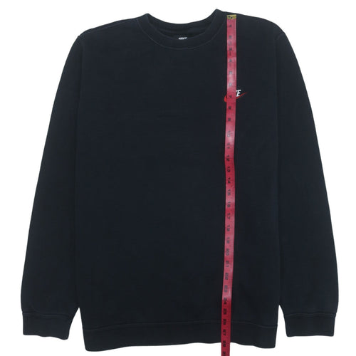Nike Men's Black L Pullover Crew Neck Fleece Sweatshirt