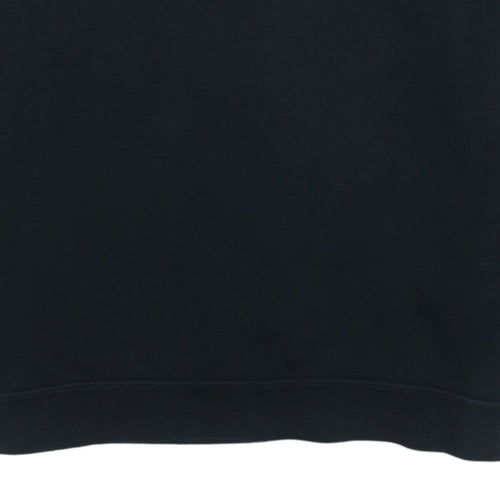 Nike Men's Black L Pullover Crew Neck Fleece Sweatshirt
