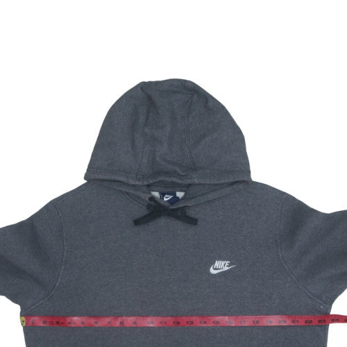 Nike Men's Grey Pullover Hoodie L Warm Fleece Regular Fit