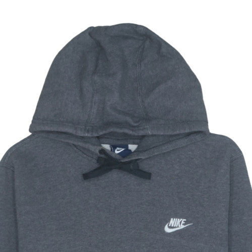 Nike Men's Grey Pullover Hoodie L Warm Fleece Regular Fit