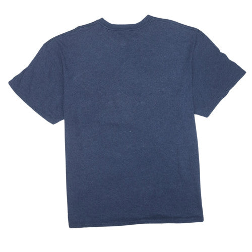 Champion Men's Blue XL Graphic Logo Crew Neck T-Shirt