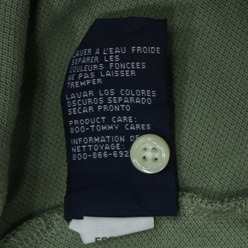 Tommy Hilfiger Men's Green XL Regular Fit Classic Polo Shirt