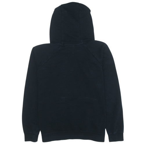 Nike Womens Black Pullover Hoodie Medium Hooded Sweatshirt
