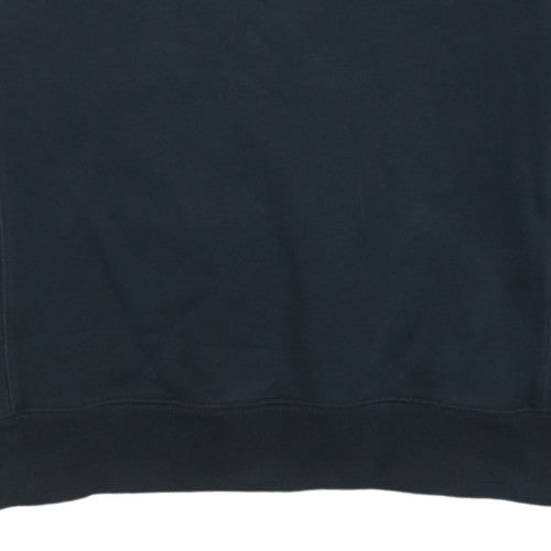 Nike Men's Black Pullover Hoodie M Sports Fleece Sweatshirt