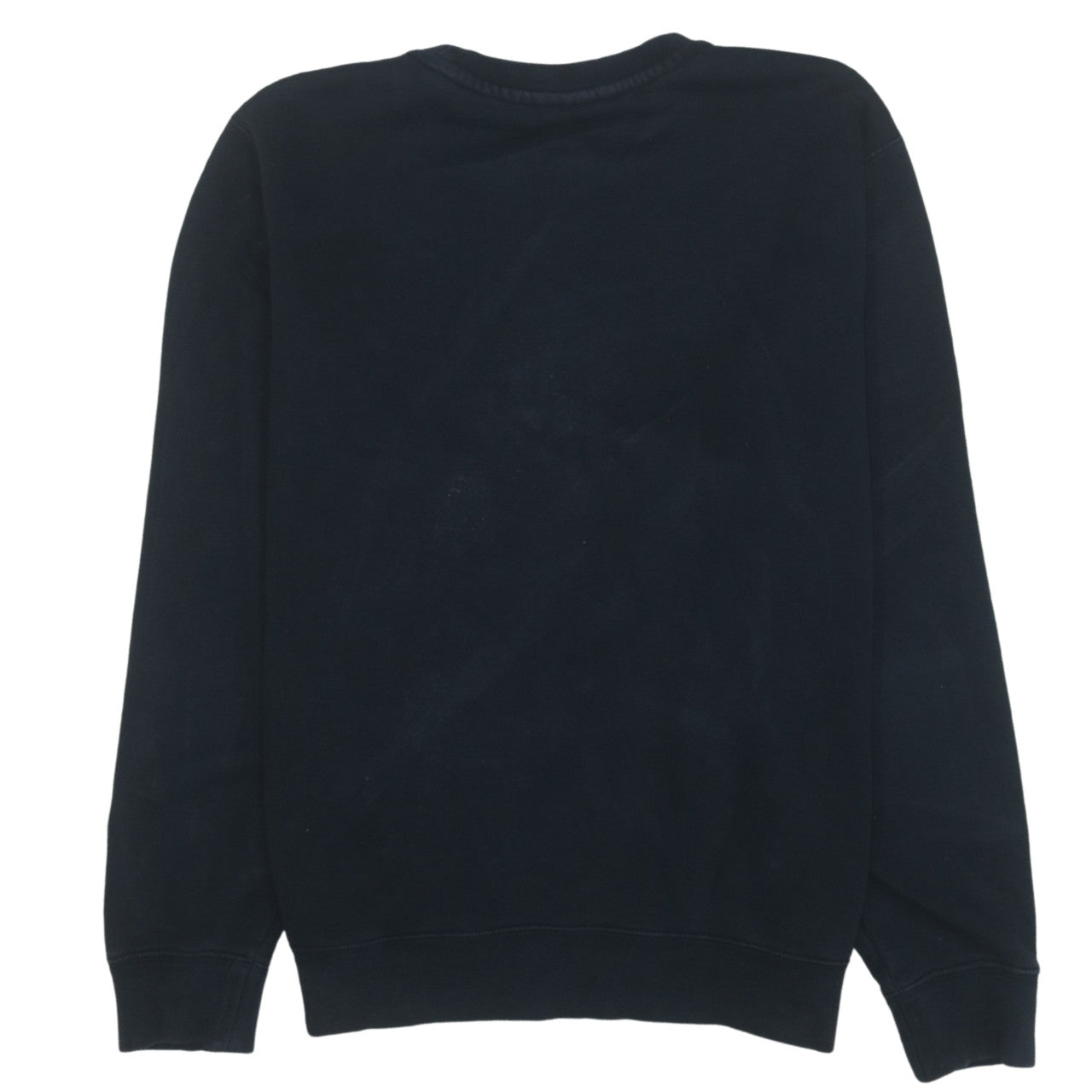 Nike Men Black Small Pullover Sweatshirt Crew Neck Fleece