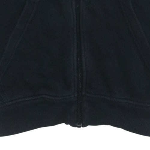 Adidas Men's Black Full Zip Hoodie Medium Regular Fit