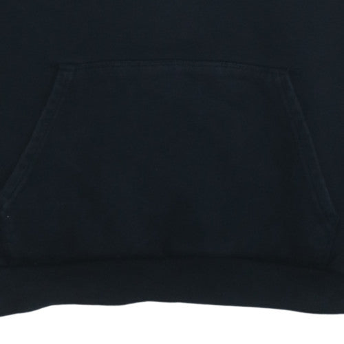 Ellesse Men's Black Pullover Hoodie 4XL Fleece Logo Sweatshirt