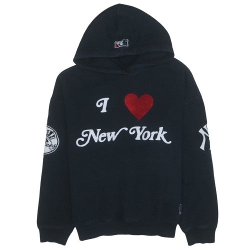 Majestic Women’s Black I Love New York Yankees Hoodie Size M