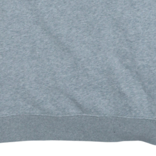 Tommy Hilfiger Women Grey Logo Crew Neck Sweatshirt L