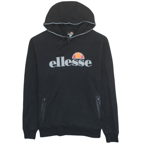 Ellesse Men's Black XL Pullover Hoodie Graphic Logo Sportswear