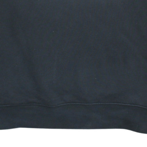 Adidas Womens Black Crew Neck Logo Sweatshirt UK 12