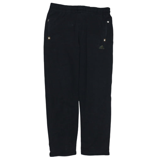 Adidas Women’s Black Fleece Track Pants L Regular Fit Activewear