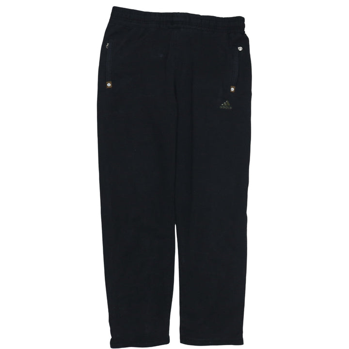 Adidas Women’s Black Fleece Track Pants L Regular Fit Activewear