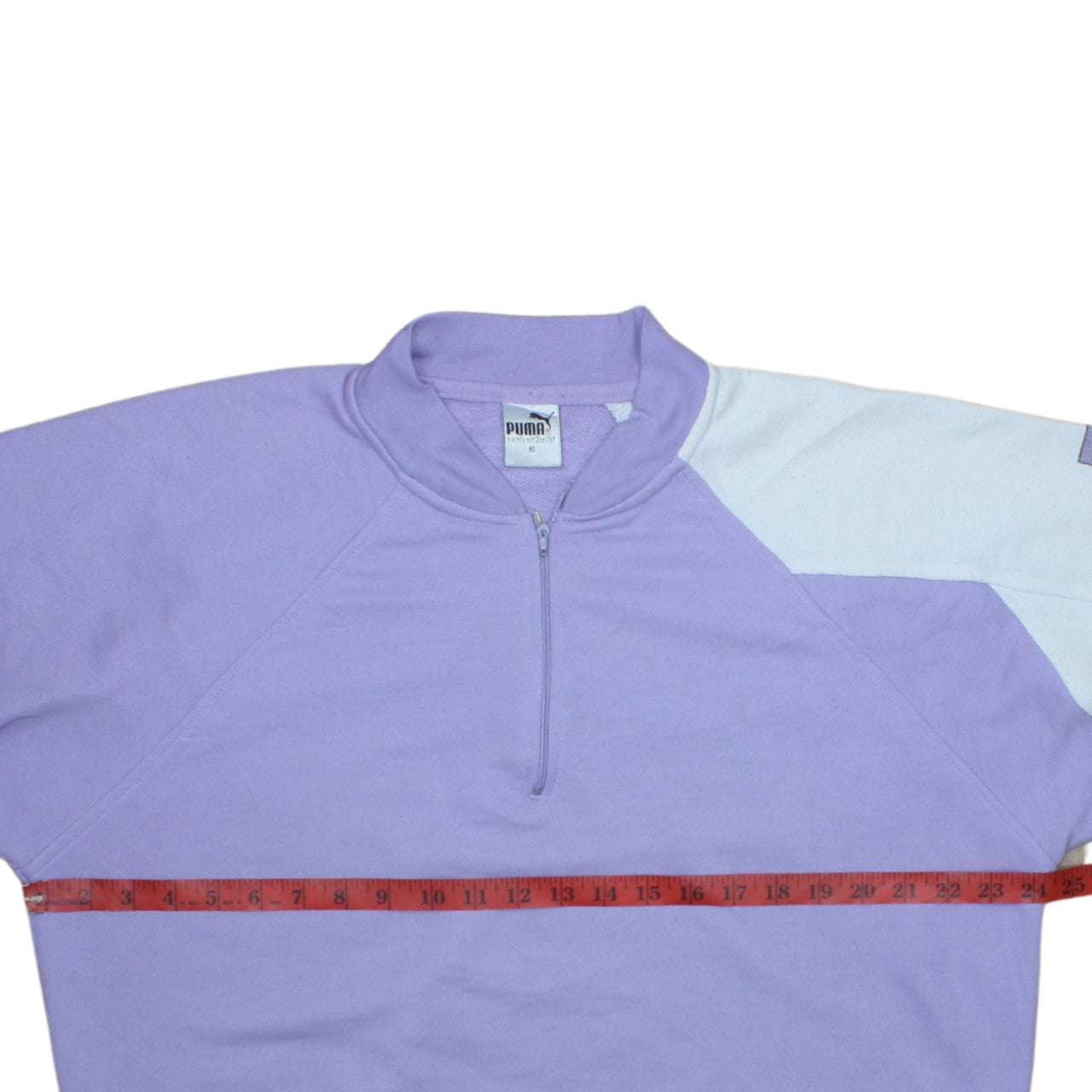 Puma Women's Lilac 1/2 Zip Pullover Sweatshirt Size S