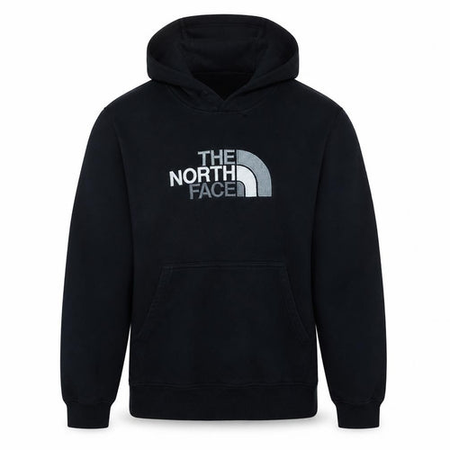 The North Face Mens Black XL Pullover Hoodie Graphic Logo Sweatshirt