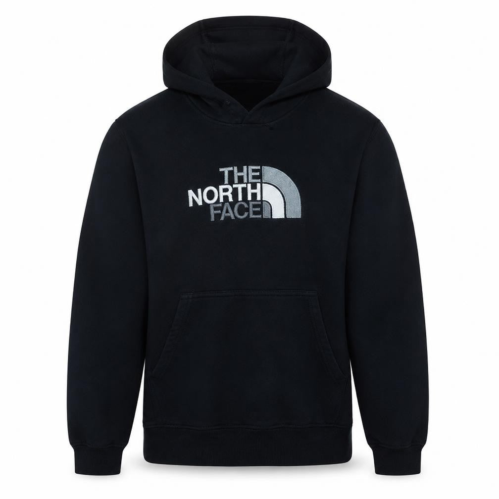 The North Face Mens Black XL Pullover Hoodie Graphic Logo Sweatshirt