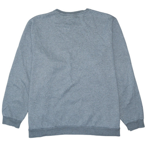 Puma Men's Grey 4XL Pullover Crew Neck Sweatshirt