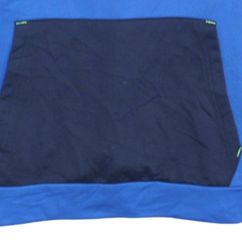Reebok Boys Blue Navy Pullover Hoodie 15-16 Years Athletic Style