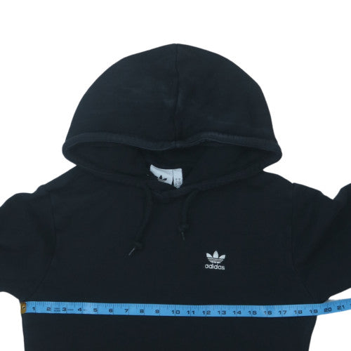 Adidas Men's Black Small Pullover Hoodie Sweatshirt Fleece