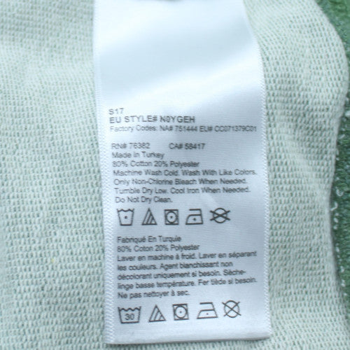 Timberland Men's Green XL Pullover Hoodie with Logo Print
