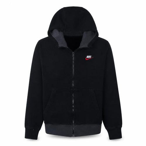 Nike Men's Black Full Zip Hoodie Size S Fleece Sportswear