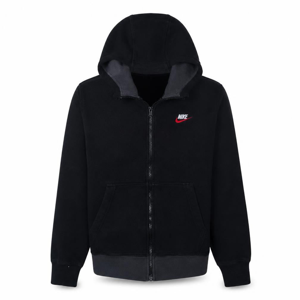 Nike Men's Black Full Zip Hoodie Size S Fleece Sportswear