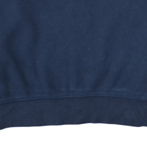 Tommy Hilfiger Men's Blue XL Pullover Sweatshirt Logo Crew Neck