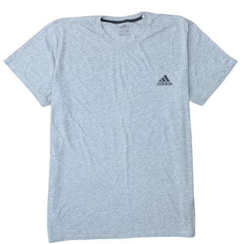 Adidas Men's Grey 2XL Crew Neck Short Sleeve Sports T-Shirt