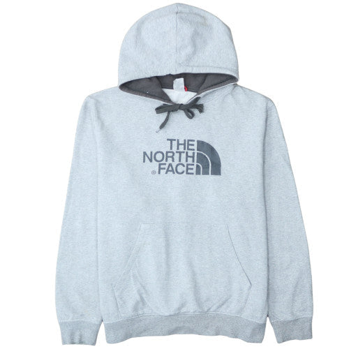 The North Face Men's Grey XL Pullover Hoodie Fleece Outdoor Sweatshirt