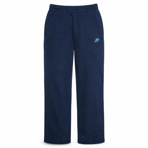 Nike Men's Blue Jogger Sweatpants L Cotton Blend Elastic Waist