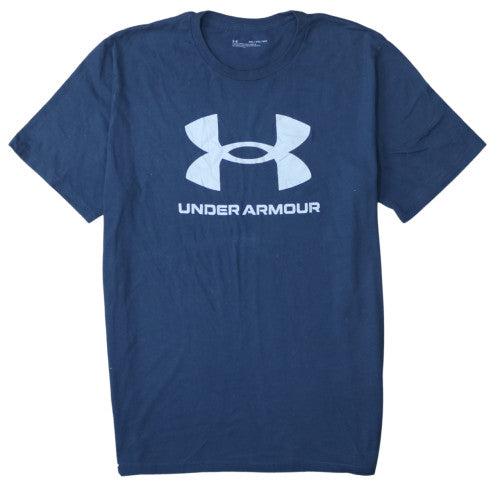 Under Armour Men's Blue 2XL Crew Neck Sports T-Shirt