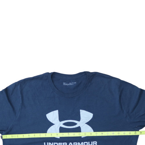 Under Armour Men's Blue 2XL Crew Neck Sports T-Shirt