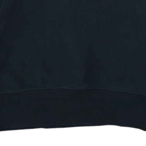 BOSS Men's Black Pullover Hoodie M Logo Fleece Sweatshirt