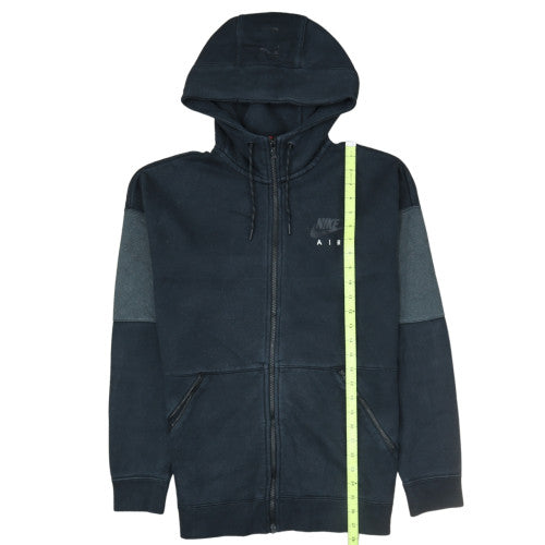 Nike Air Men's Black Full Zip Hoodie Size S Fleece Sportswear
