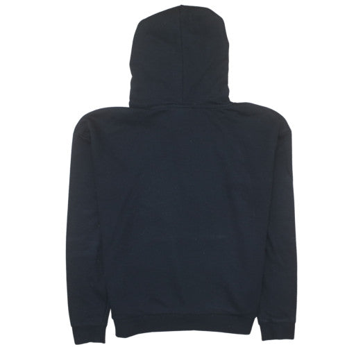 FILA Women’s Black Pullover Hoodie Small Cotton Blend Logo Hooded Sweatshirt