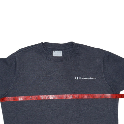 Champion Men's Grey Small Pullover Crew Neck Sweatshirt