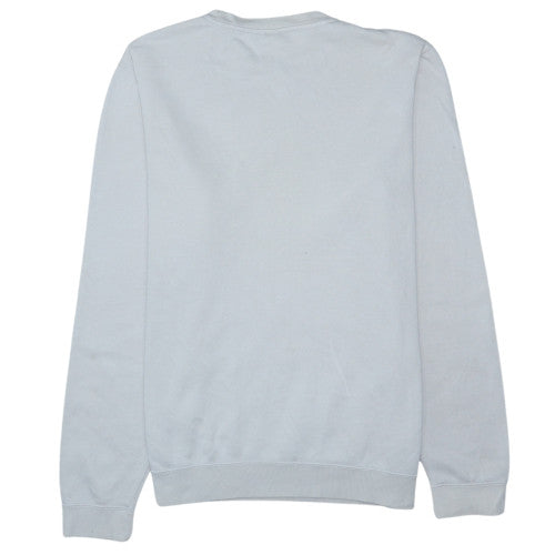 Nike Men's Grey Crew Neck Pullover Sweatshirt M Regular Fit