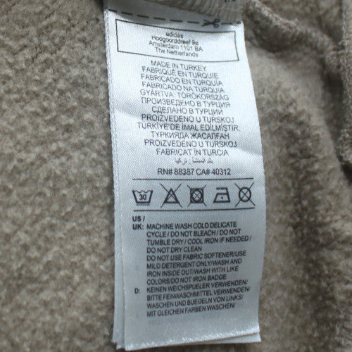 Adidas Mens Beige XL Pullover Crew Neck Sweatshirt
