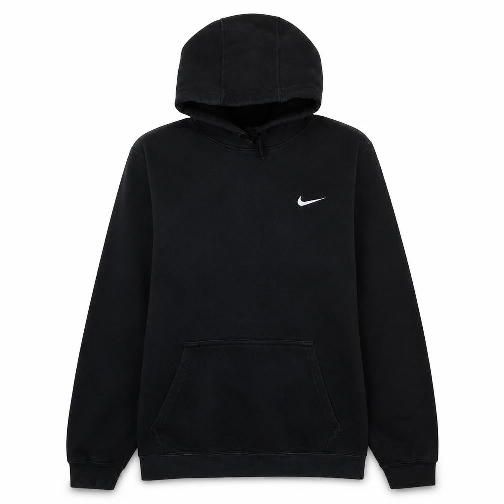 Nike Men's Black Pullover Hoodie L Logo Fleece Sportswear