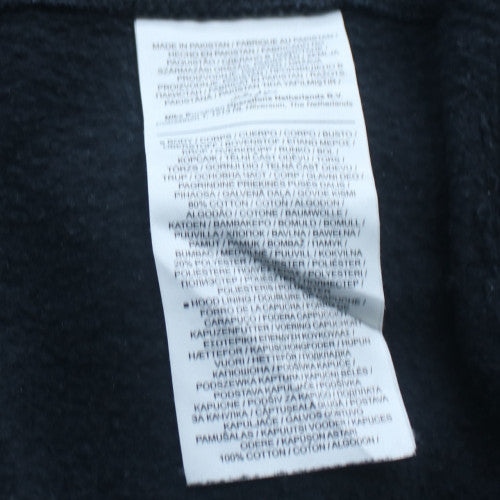 Nike Men's Black Pullover Hoodie L Logo Fleece Sportswear