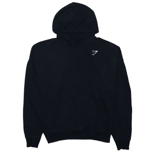 Gymshark Men's Black Pullover Hoodie Size S Regular Fit
