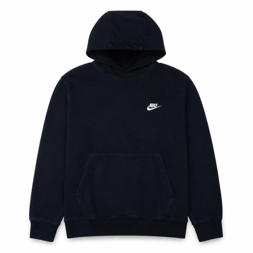 Nike Men's Black Pullover Hoodie Size M Fleece Sportswear