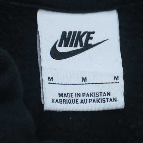 Nike Men's Black Pullover Hoodie Size M Fleece Sportswear