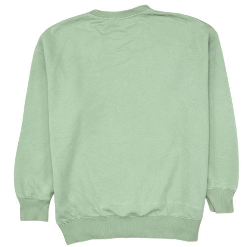 Nike Men's Green Crew Neck Pullover Sweatshirt Size S